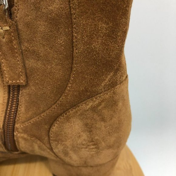 Tabitha  Simmons Brown Christy Suede Ankle Boots size EU 36.5 - Picture 13 of 15